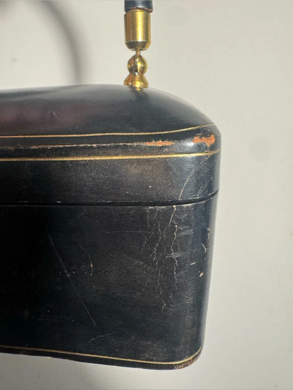 Jana Vintage Chic 1950’s Jet Black box bag